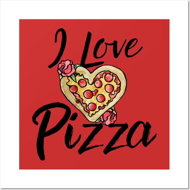 I love pizza Wall Art by bubbsnugg